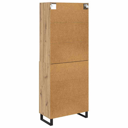 Highboard 2 pcs Artisan Egetræ 69,5 x 34 x 180 cm