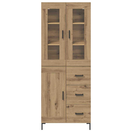 Highboard 2 pcs Artisan Egetræ 69,5 x 34 x 180 cm