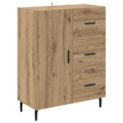 Highboard 2 pcs Artisan Egetræ 69,5 x 34 x 180 cm