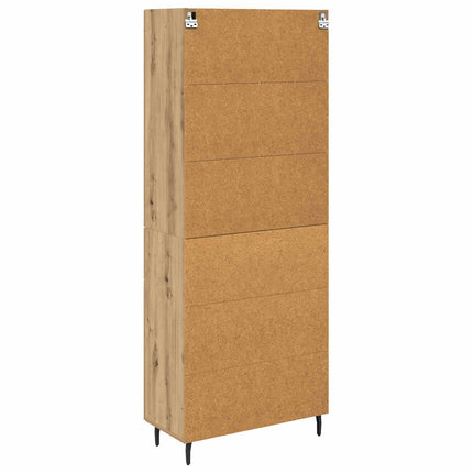 Highboard 2 pcs Artisan Egetræ 69,5 x 34 x 180 cm