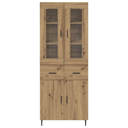Highboard 2 pcs Artisan Egetræ 69,5 x 34 x 180 cm
