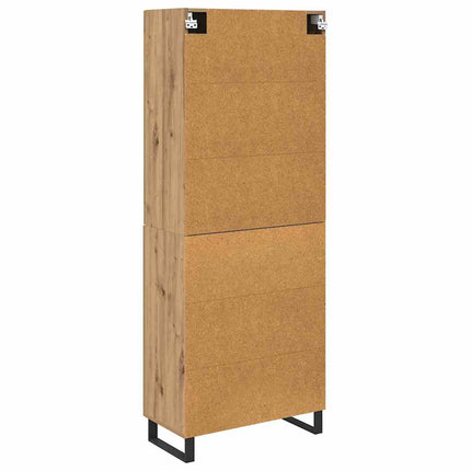 Highboard 2 stk. Artisan Egetræ 69,5 x 34 x 180 cm