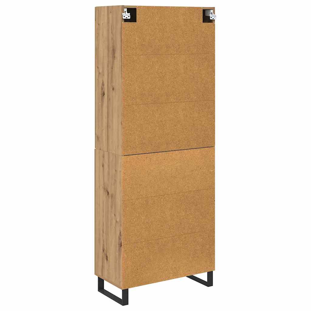 Highboard 2 pcs Artisan Egetræ 69,5 x 34 x 180 cm