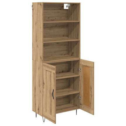 Highboard 2 pcs Artisan Egetræ 69,5 x 34 x 180 cm