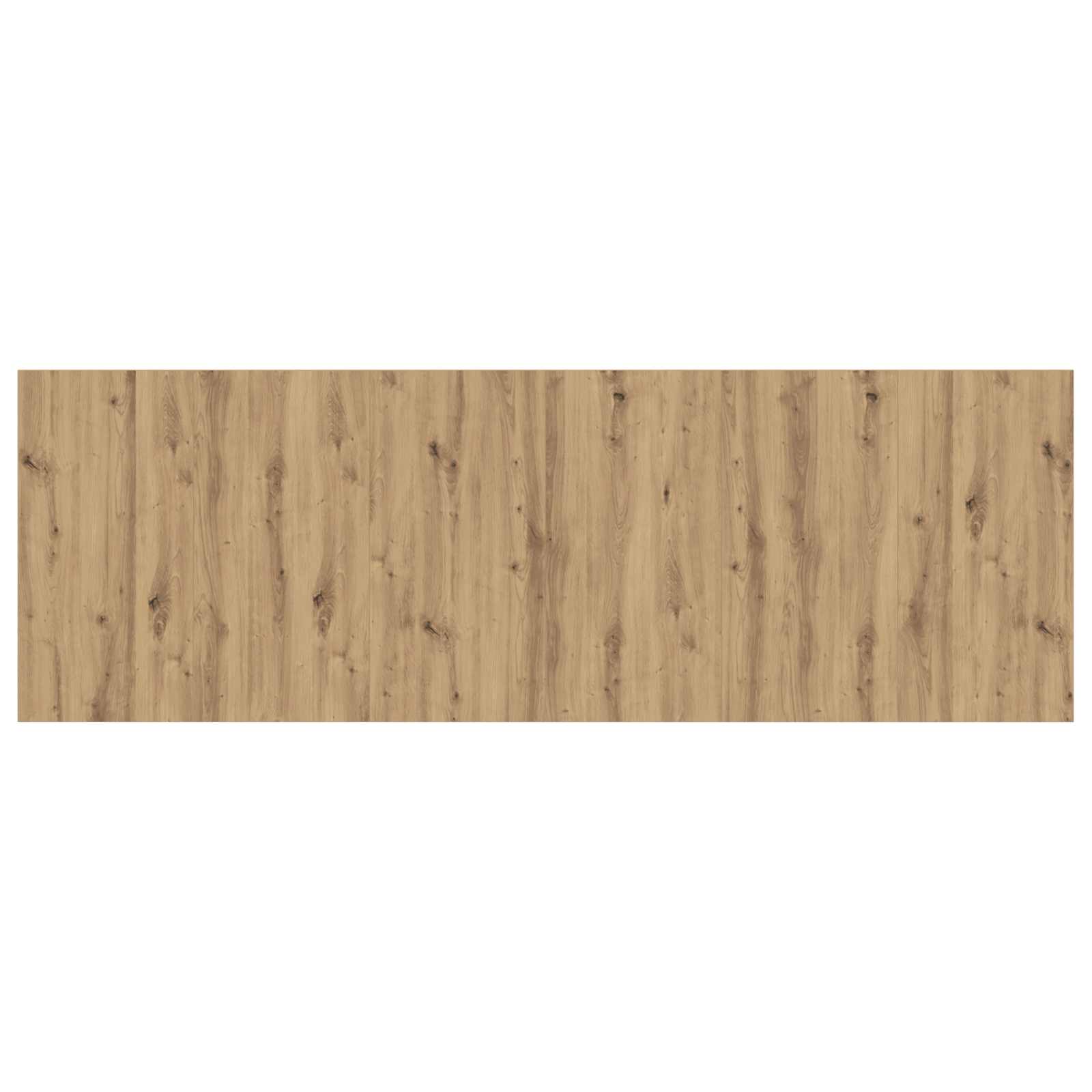 Hovedgærde Med Skab 3 pcs Artisan Egetræ Konstrueret træ