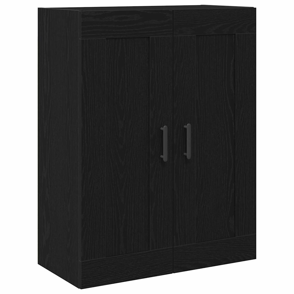 Highboard 2 pcs Sort eg Konstrueret træ