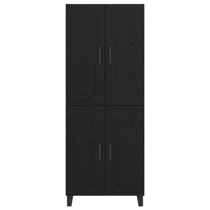 Highboard 2 stk. Sort eg 69,5 x 34 x 180 cm