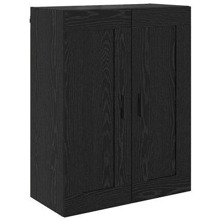 Highboard 2 pcs Sort eg Konstrueret træ
