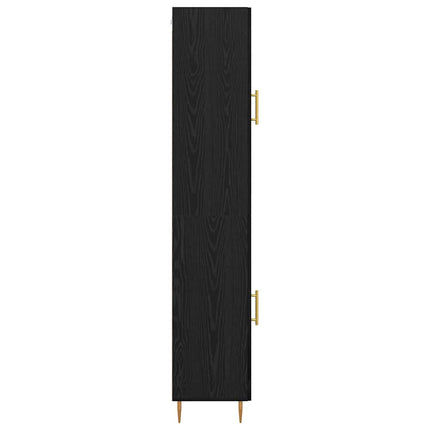 Highboard 2 pcs Sort eg Glas