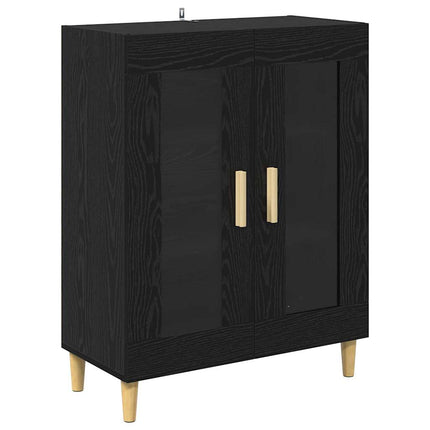 Highboard Sort eg 69,5 x 34 x 180 cm Konstrueret træ
