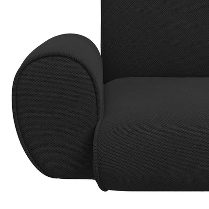 Justerbar Gulvstol Sort Kornet Velour