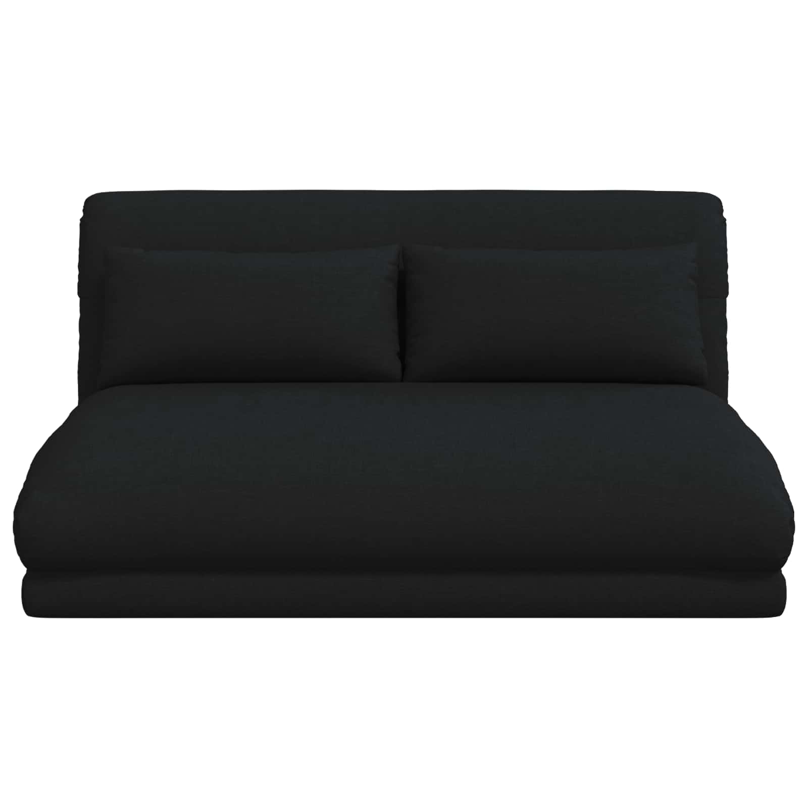 Justerbar Gulvstol Sort Stof