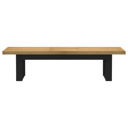 Spisebænk NOAIN 160 x 41 x 45 cm Massivt fyrretræ Naturfarvet