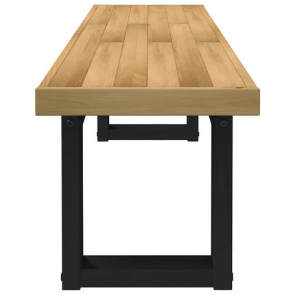 Spisebænk NOAIN 160 x 41 x 45 cm Massivt fyrretræ Naturfarvet