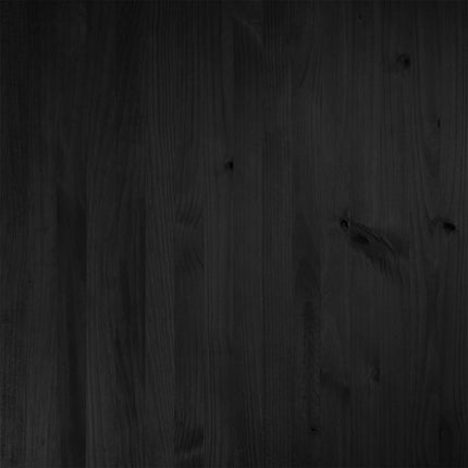 Spisebænk NOAIN 160 x 41 x 45 cm Massivt fyrretræ Sort