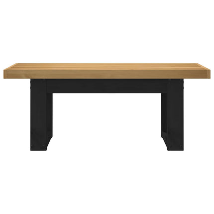 Spisebænk NOAIN 120 x 41 x 45 cm Massivt fyrretræ Naturfarvet