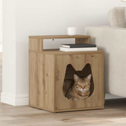 Kat Hus Artisan eg 42,5 x 40 x 53,5 cm Konstrueret træ