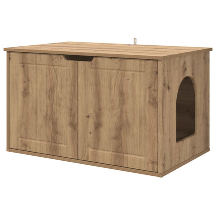 Kat Hus Artisan eg 85 x 55 x 50,5 cm Konstrueret træ