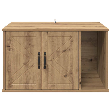 Kat Hus Artisan eg 85 x 55 x 50,5 cm Konstrueret træ