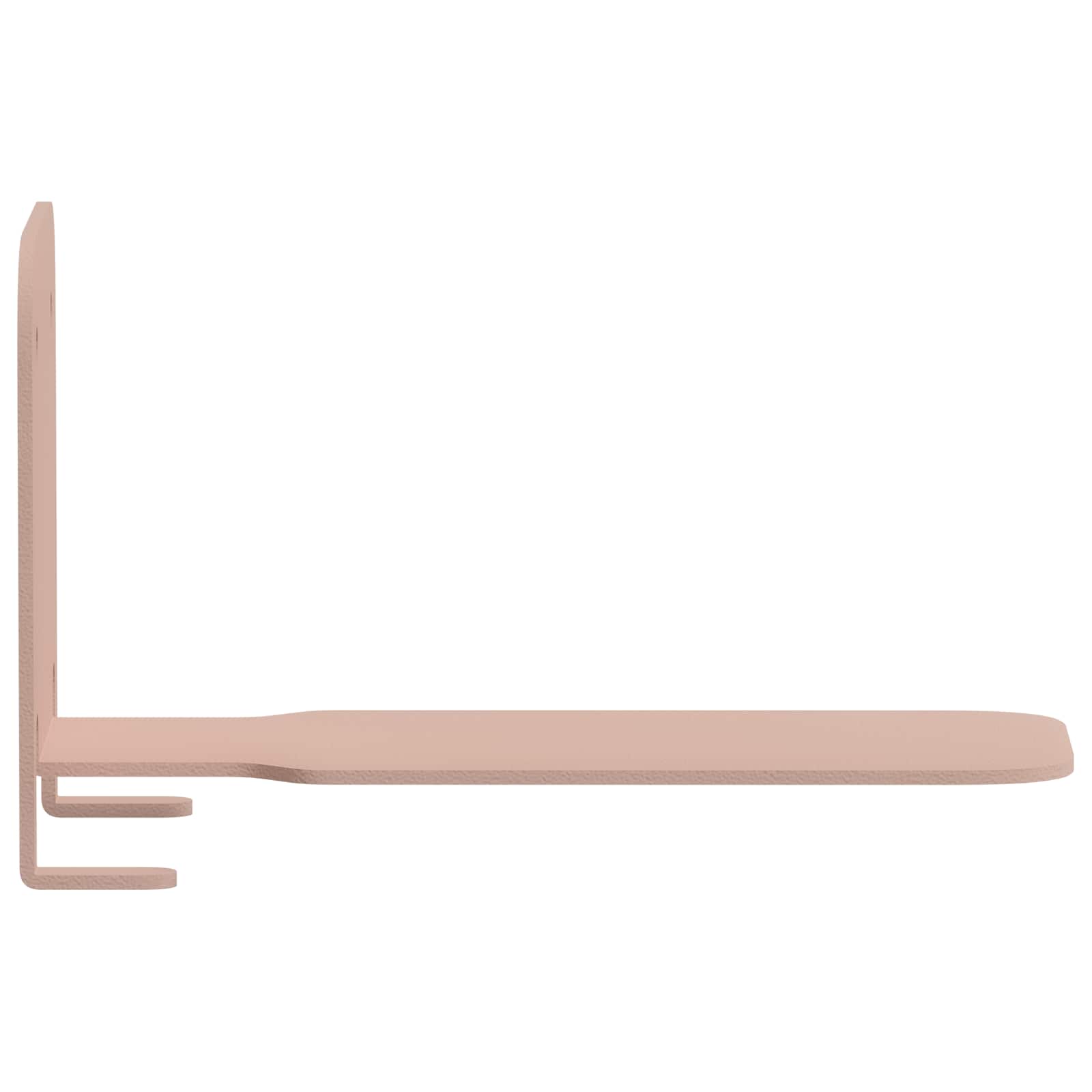Svævende hylde med hylde 4 pcs Lyserød 6 x 10,8 x 6,6 cm