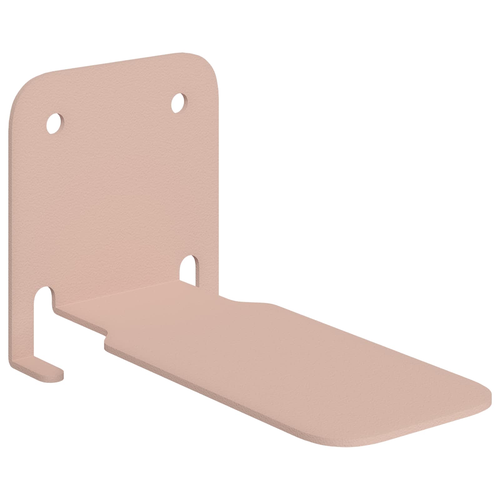 Svævende hylde med hylde 8 pcs Lyserød 6 x 10,8 x 6,6 cm