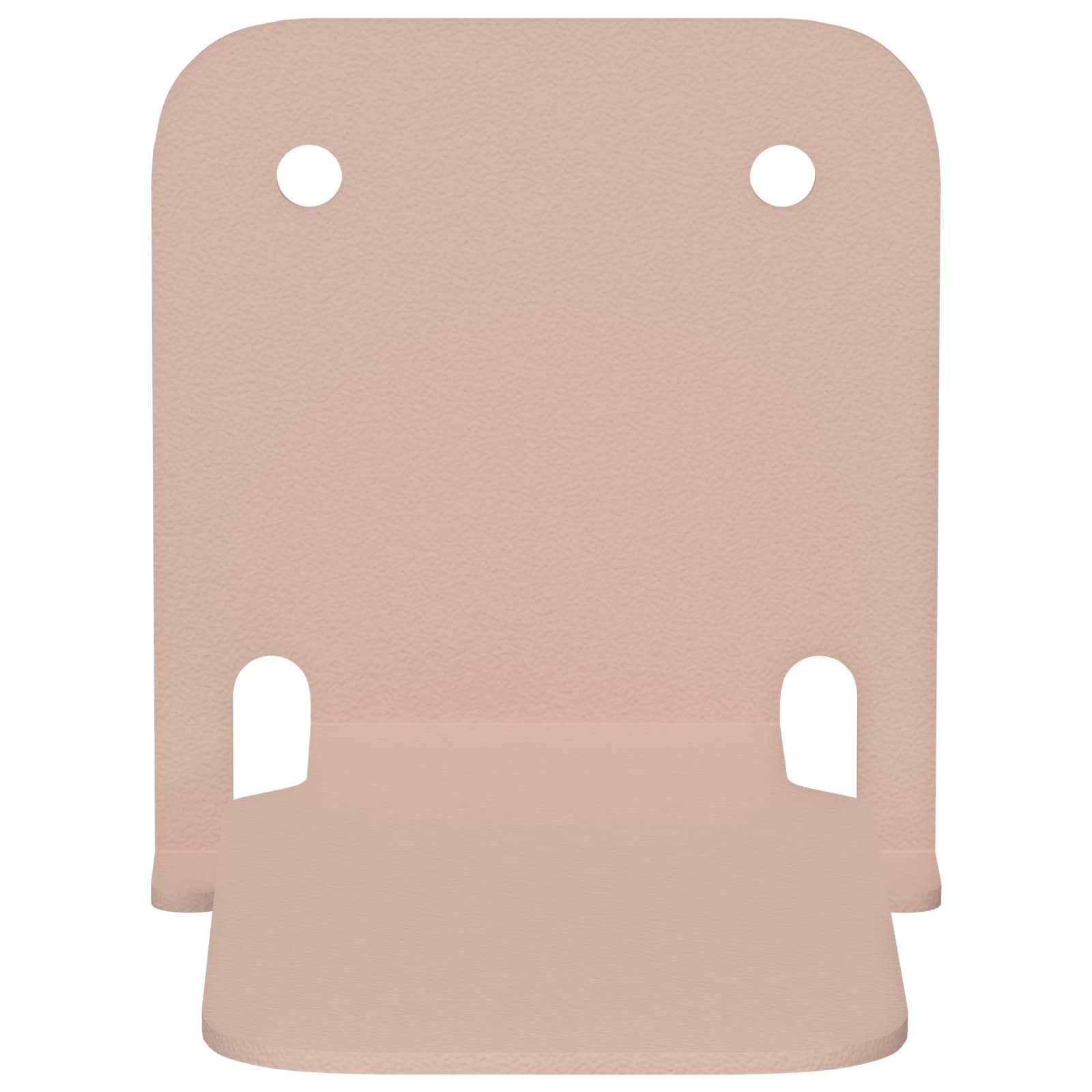 Svævende hylde med hylde 8 pcs Lyserød 6 x 10,8 x 6,6 cm