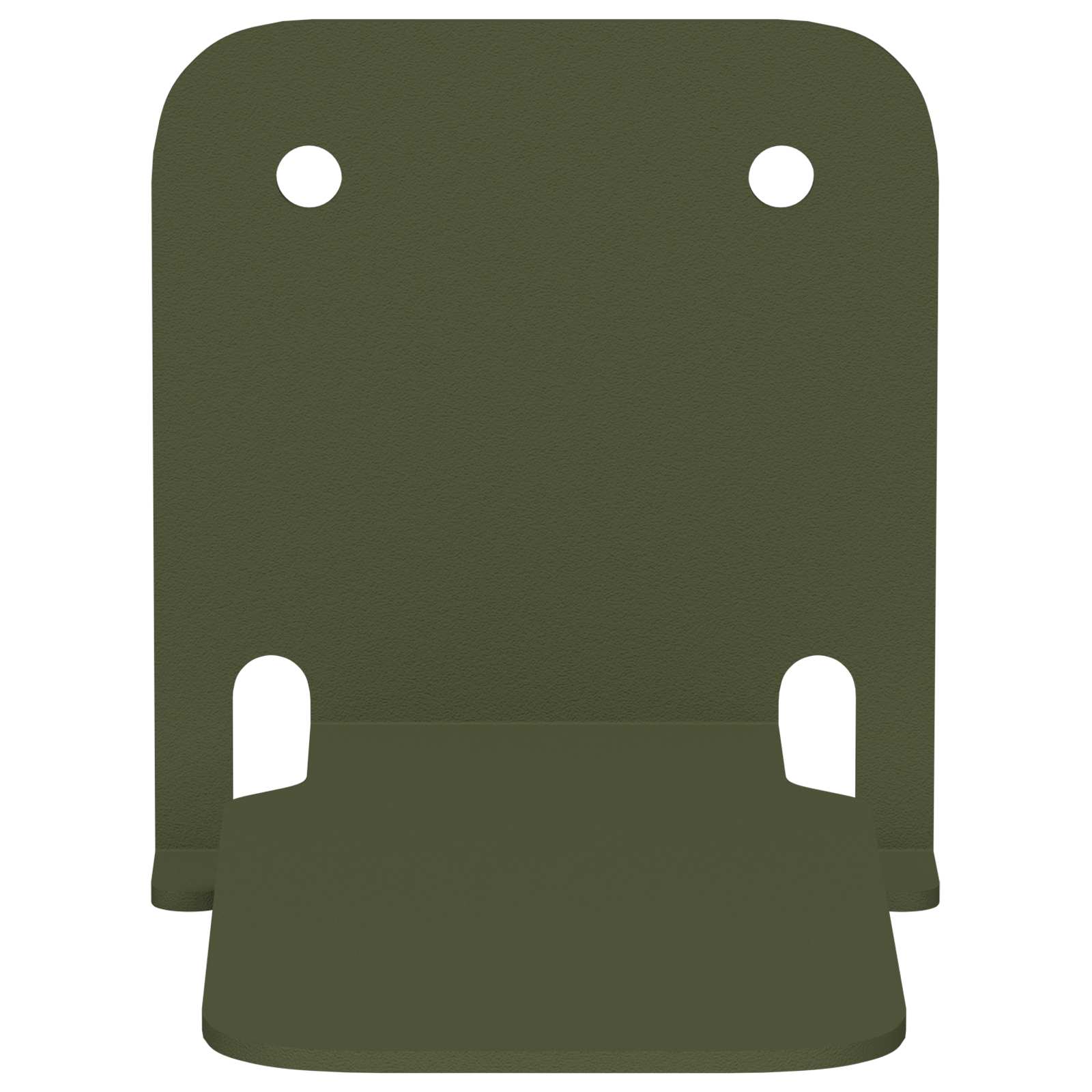Svævende hylde med hylde 4 pcs Oliven grøn 6 x 10,8 x 6,6 cm