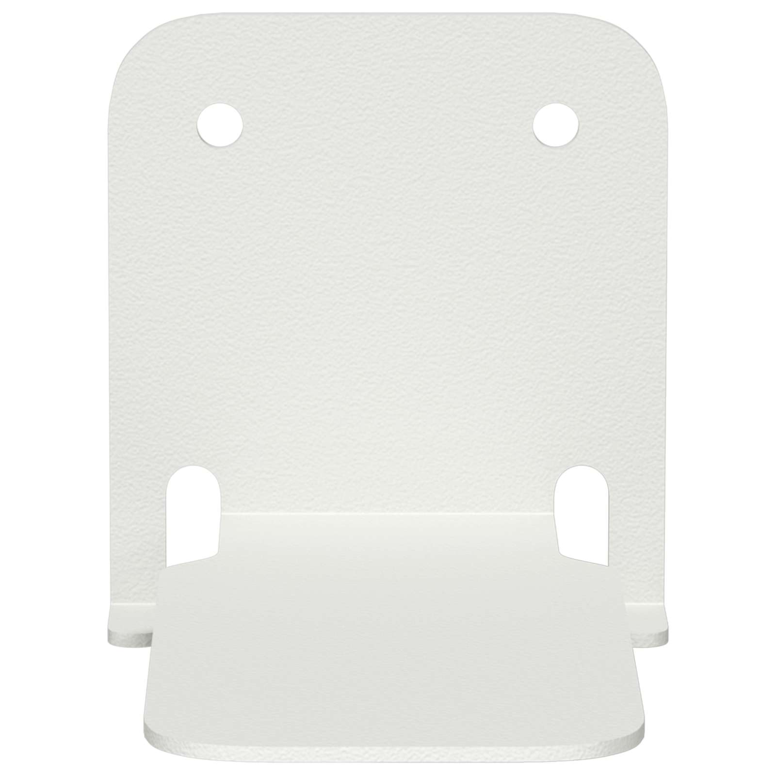 Svævende hylde med hylde 8 pcs Hvid 6 x 10,8 x 6,6 cm