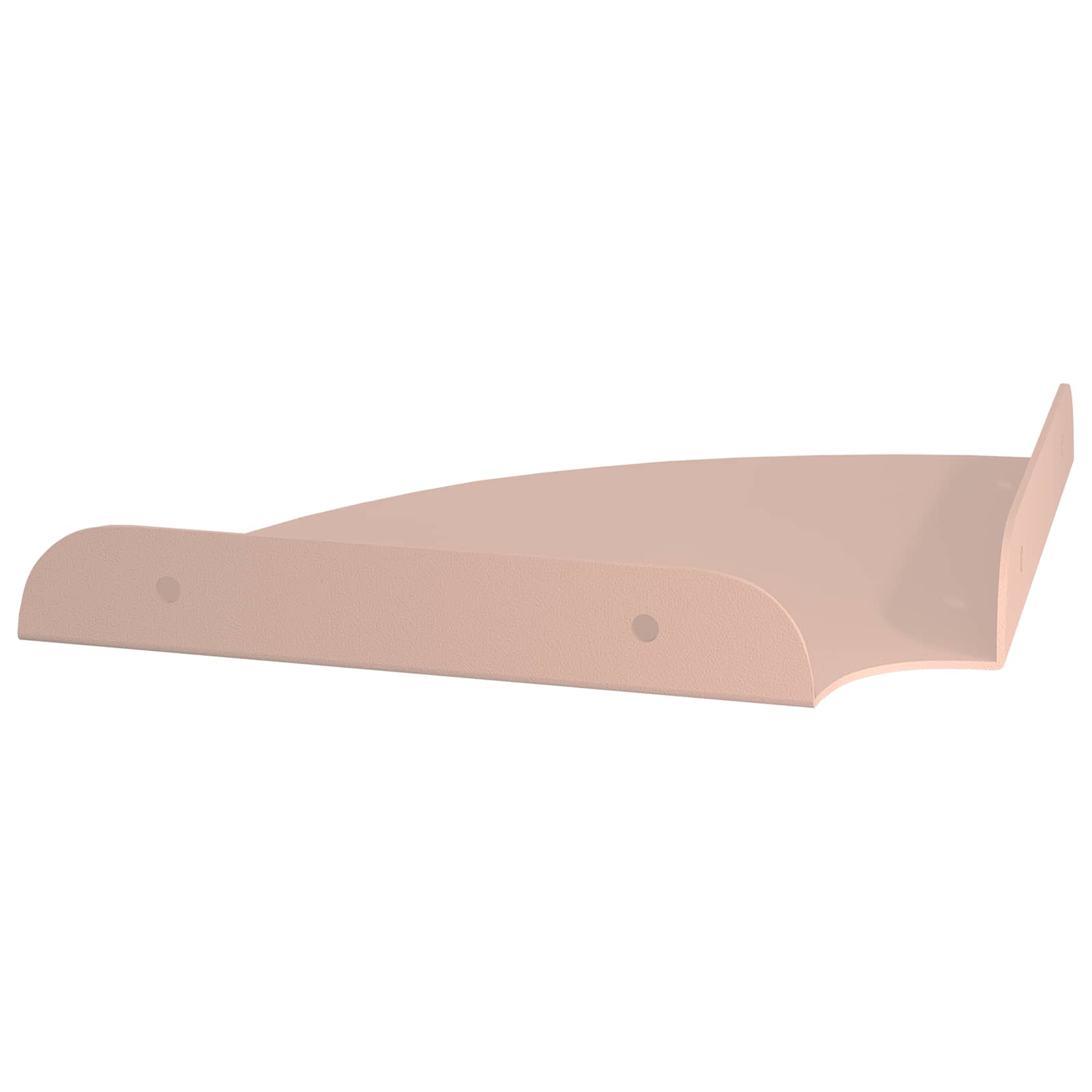 Svævende hylde med hylde 2 pcs Lyserød 18 x 18 x 2 cm