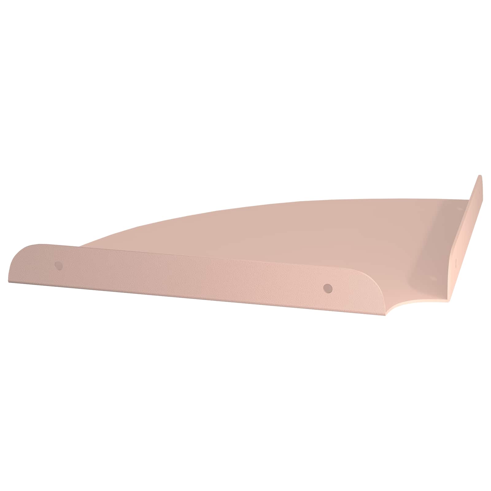 Svævende hylde med hylde 2 pcs Lyserød 24 x 24 x 2 cm