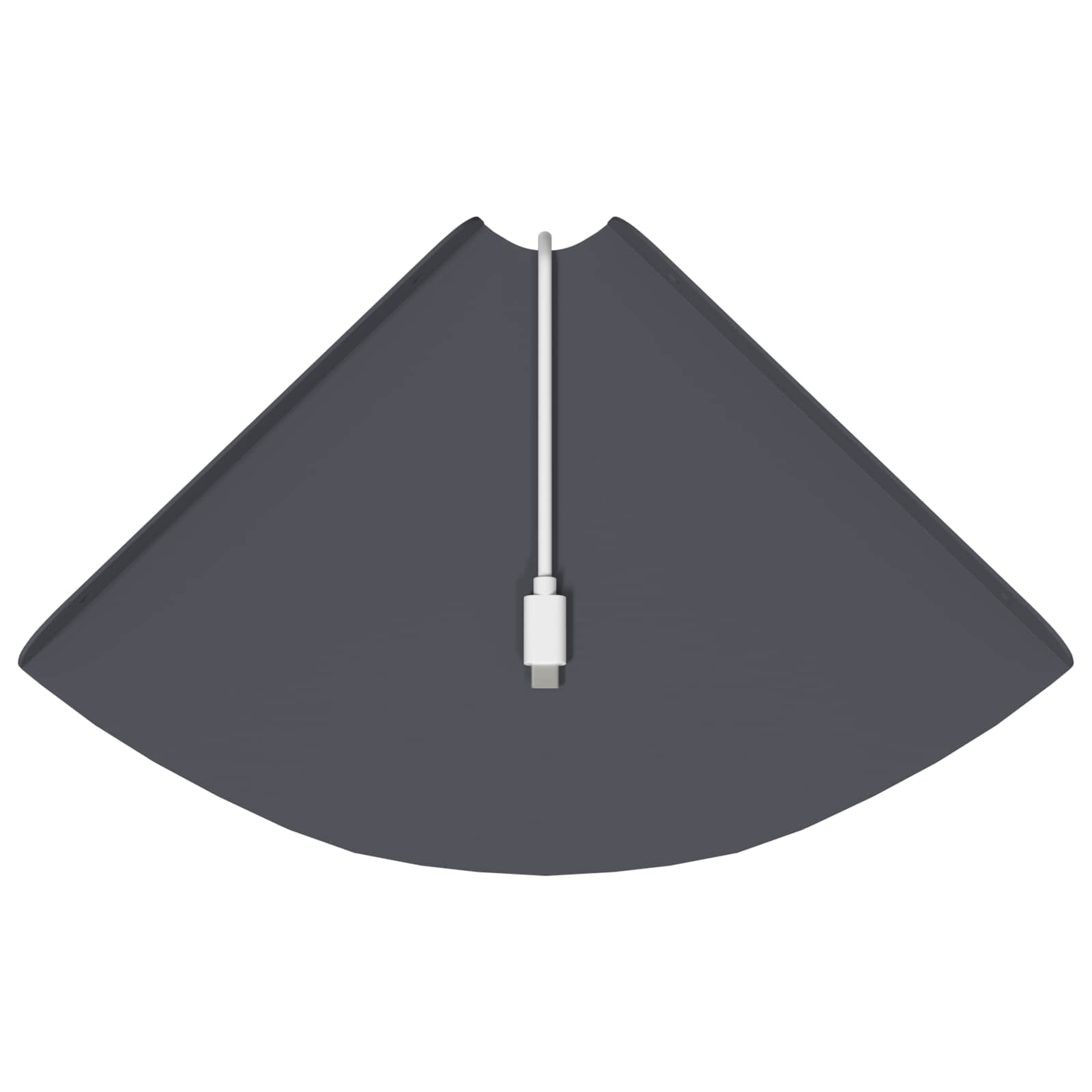Svævende hylde med hylde 4 pcs Antracit 24 x 24 x 2,3 cm