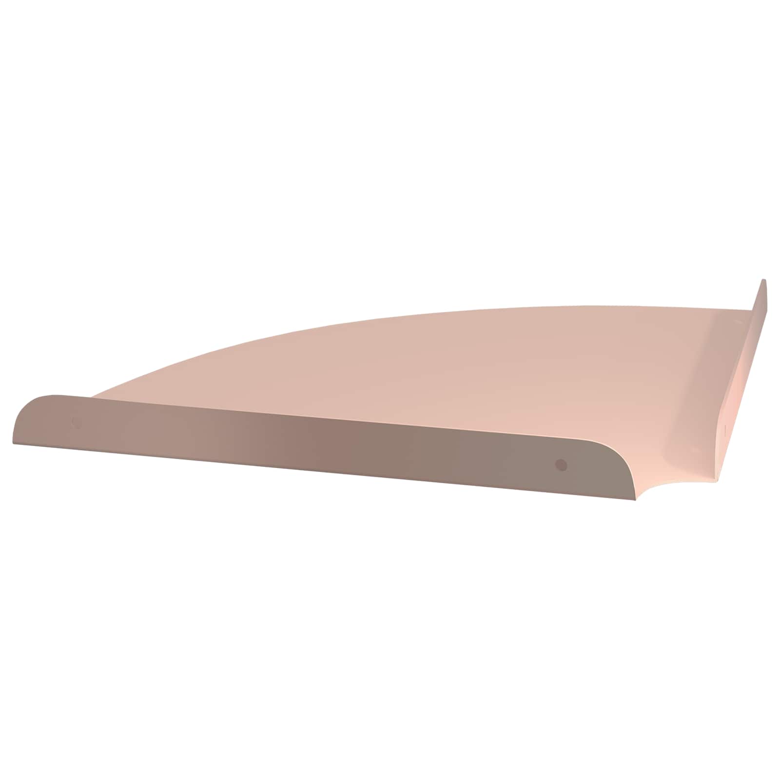Svævende hylde med hylde 2 pcs Lyserød 30 x 30 x 2 cm