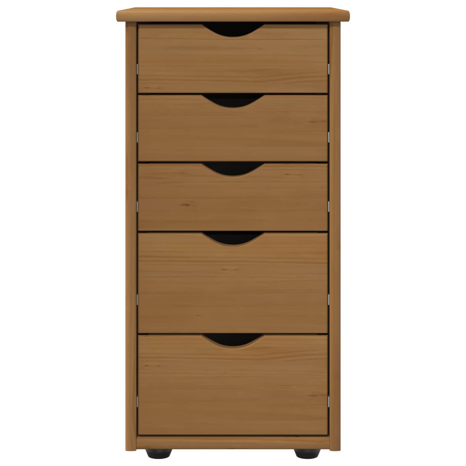 Kabinet Honningbrun 34 x 39 x 61,5 cm Massivt fyrretræ