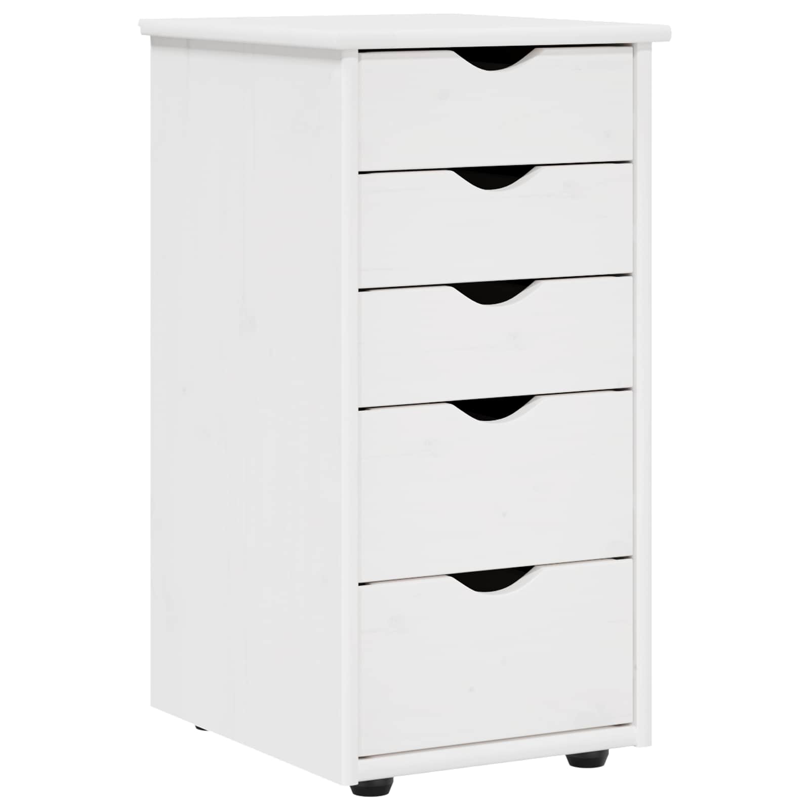 Kabinet Hvid 34 x 39 x 61,5 cm Massivt fyrretræ
