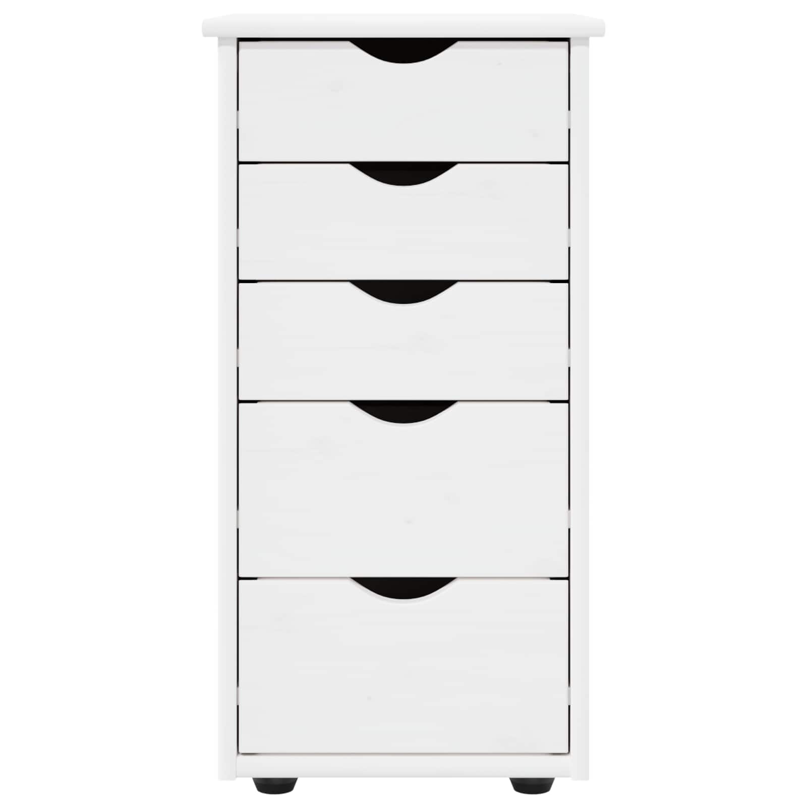 Kabinet Hvid 34 x 39 x 61,5 cm Massivt fyrretræ
