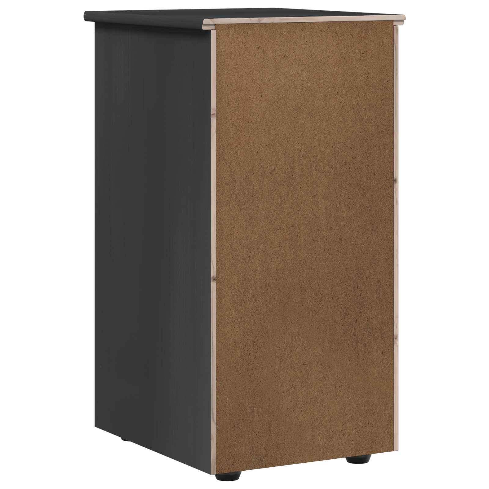 Kabinet Grå 34 x 39 x 61,5 cm Massivt fyrretræ