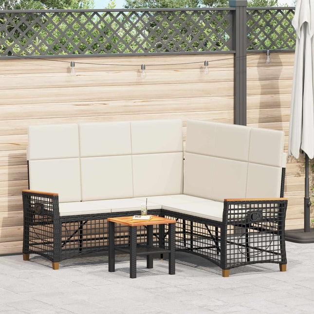 Havemøbel-set med reclining sofa 5-Antal sæder
