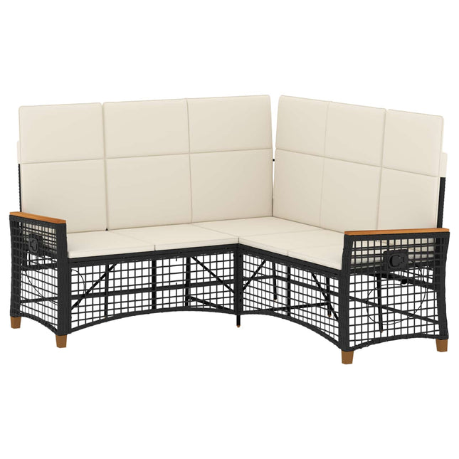Havemøbel-set med reclining sofa 5-Antal sæder