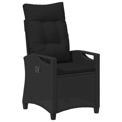 Have Stol 2 pcs Sort 56 x 64 x 94 cm Stål og Polyester