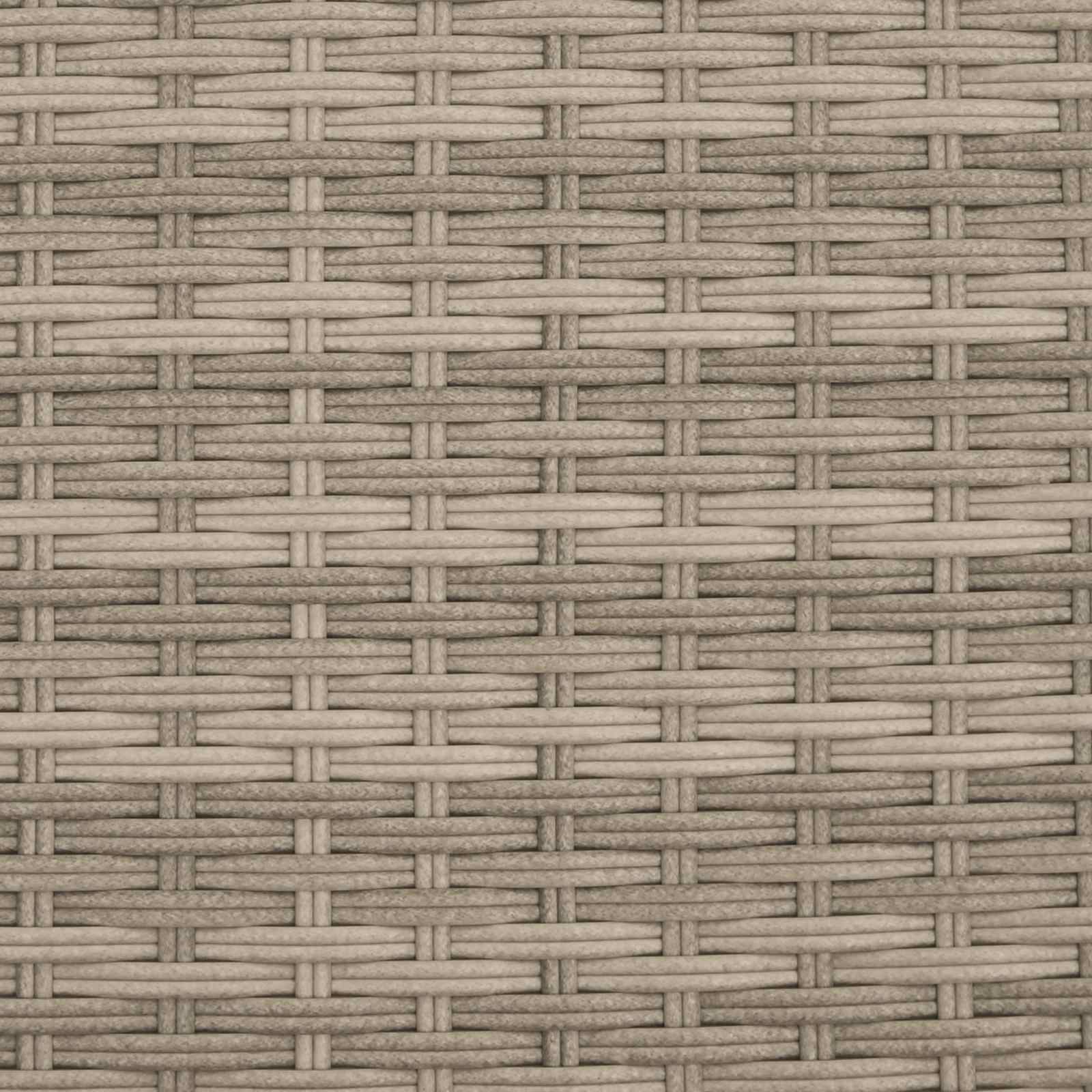 Havebænk med pude 105 x 60 x 112 cm stål