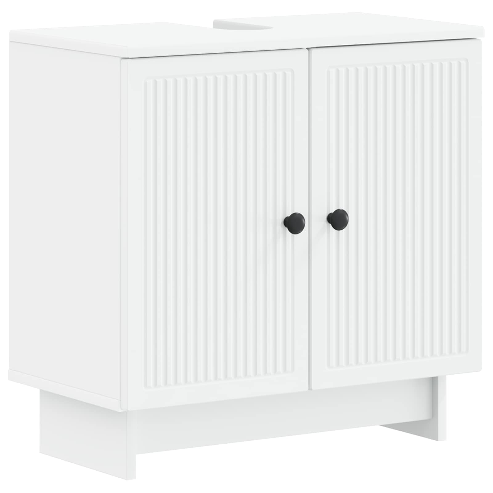 vidaXL Badeværelsesskabsunder UTRECHT Hvid 59,5 x 31,5 x 59 cm