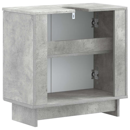 Badeværelsesskabsunder EDE Betongrå 59,5 x 31,5 x 59 cm