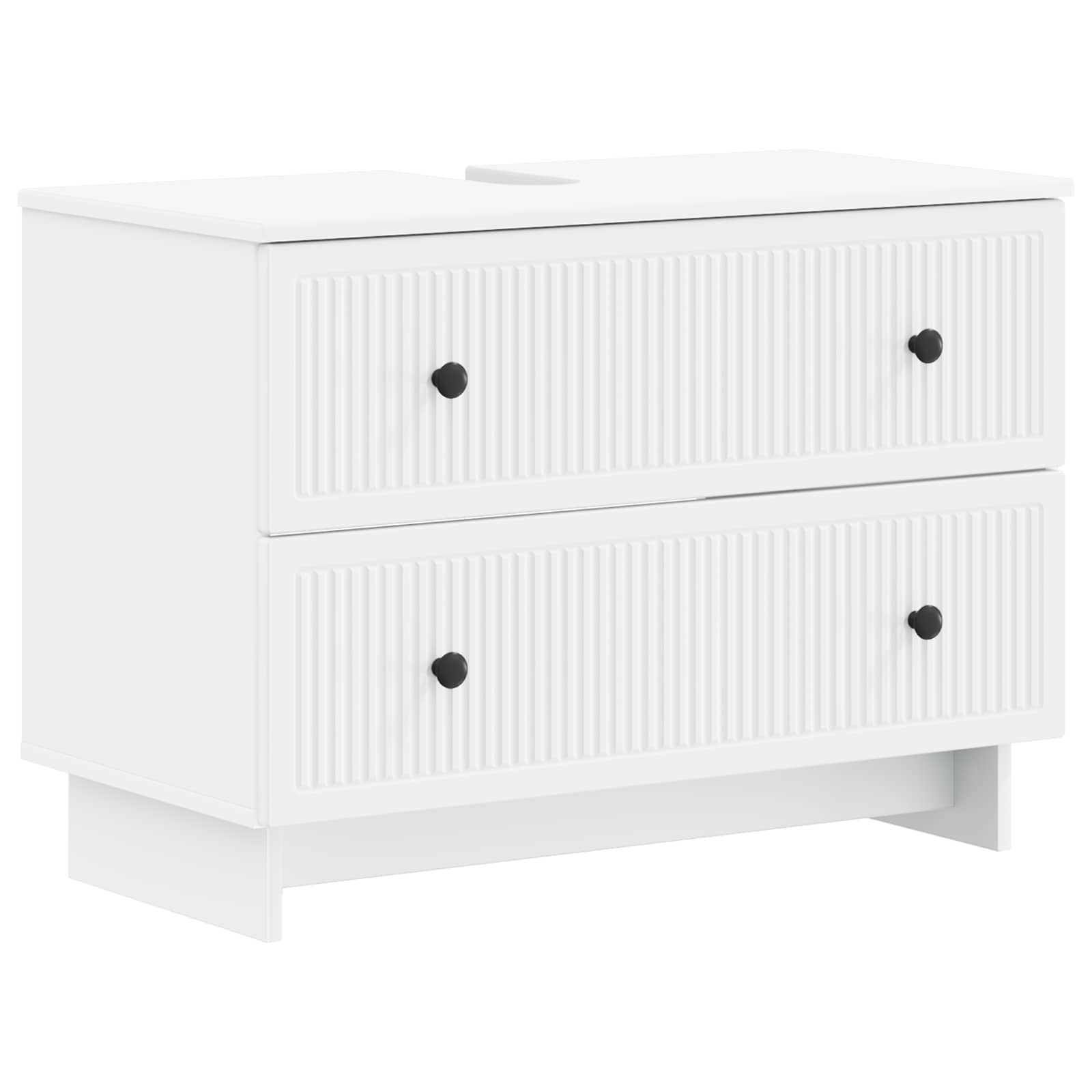 Badevrelsesskabsunder EDE Hvid 82 x 41 x 59 cm Konstrueret tr