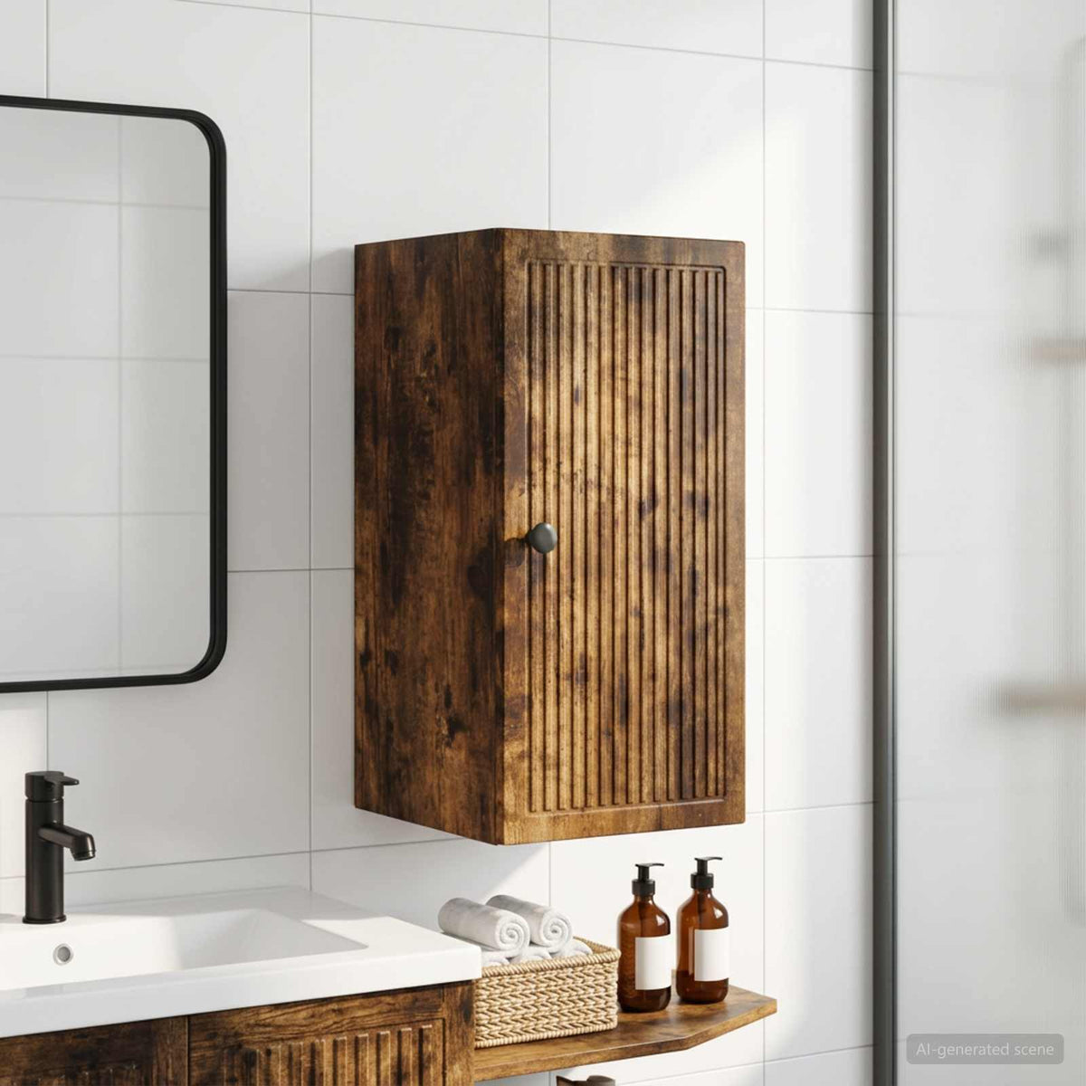 Badevrelsesvgskab EDE Rget eg 30 x 31 x 59 cm