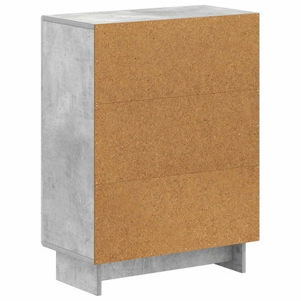 Badeværelse Opbevaringsskab EDE Betongrå 59,5 x 31 x 80 cm