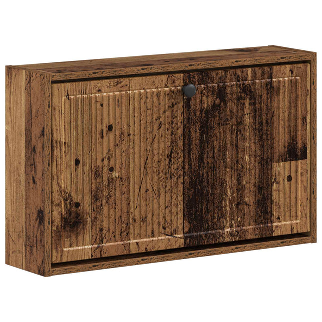 Vægmonteret Skoskab EDE 71 x 17 x 43 cm Konstrueret træ
