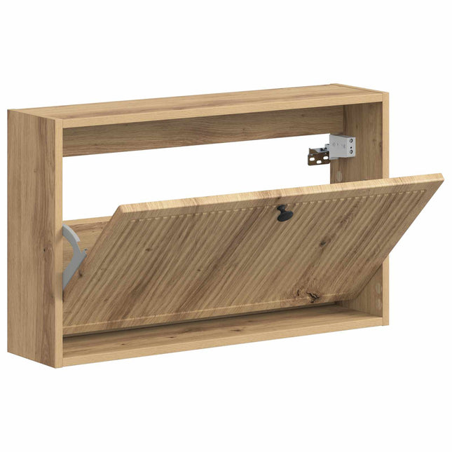 Vægmonteret Skoskab EDE 71 x 17 x 43 cm Konstrueret træ