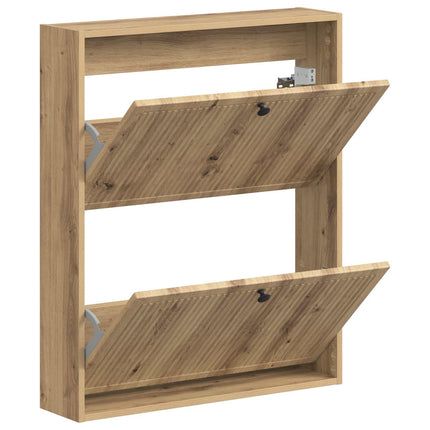 Vægmonteret Skoskab EDE 71 x 17 x 86 cm Konstrueret træ