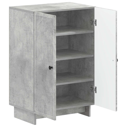 Sko skab EDE 59,5 x 39,5 x 90 cm Konstrueret træ Betongrå
