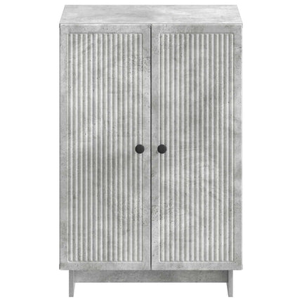 Sko skab EDE 59,5 x 39,5 x 90 cm Konstrueret træ Betongrå